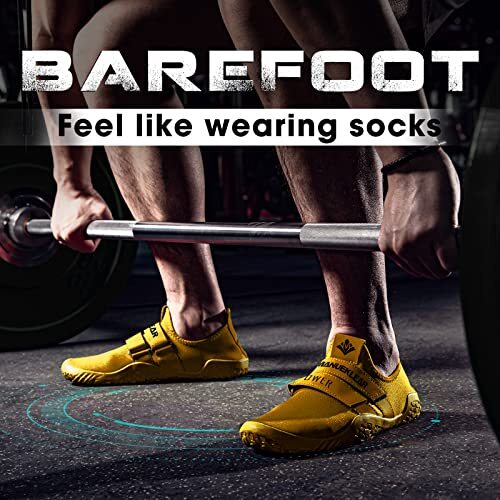 MANUEKLEAR Deadlift Shoes Weight Lifting Shoes for Men Women 8.5