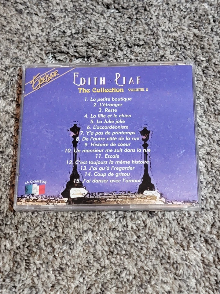 Excelsior Edith Piaf Audio CD 1997 The Collection Volume 2 Foto 2 de 2