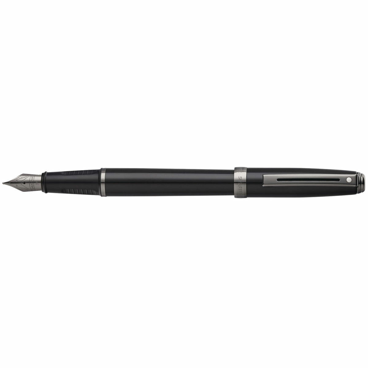 Sheaffer Fountain Pen Prelude Gloss Black Lacquer Finish, Medium 