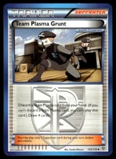 Pokemon TCG Team Plasma Grunt Black & White - Plasma Storm #125 Null/Uncommon
