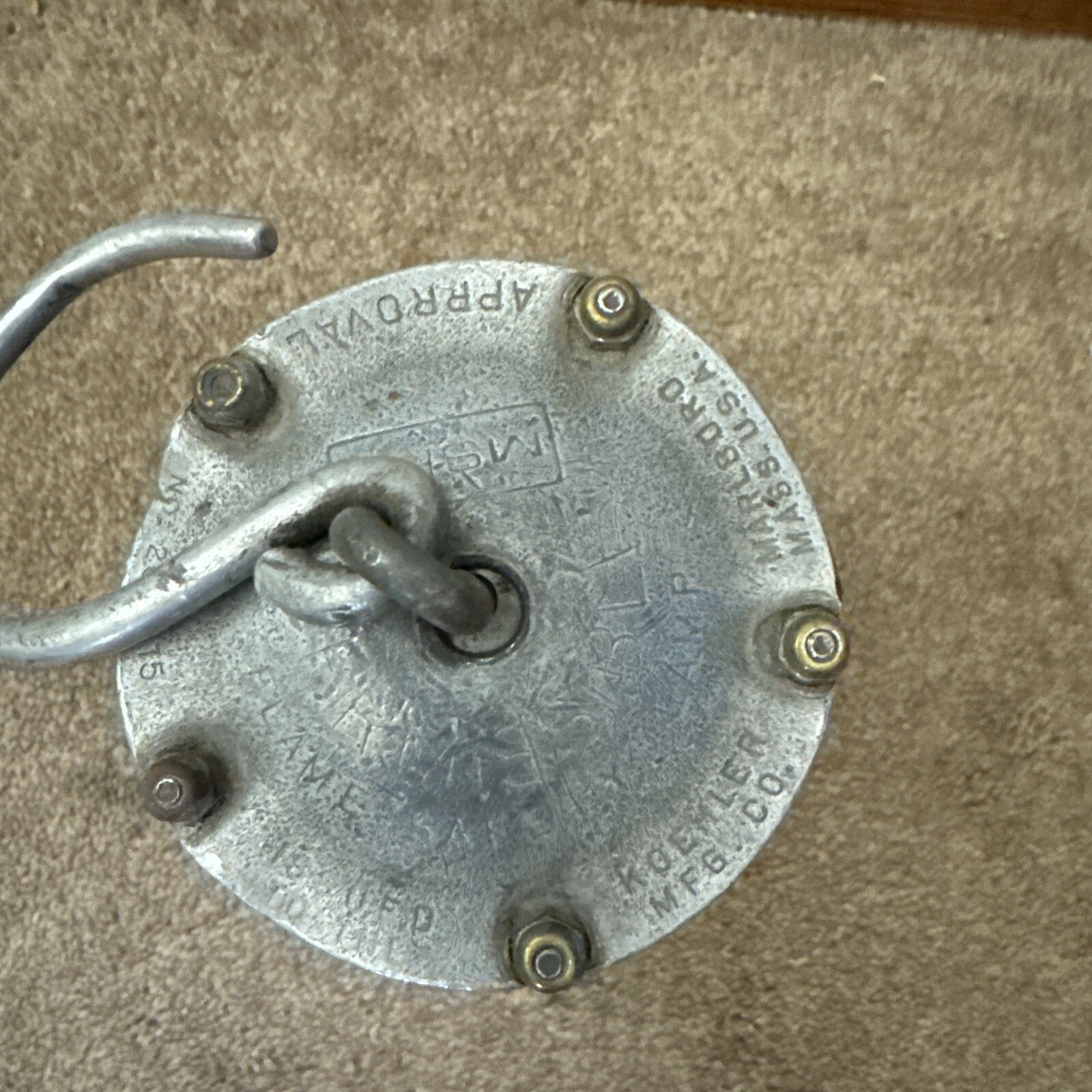 KOEHLER 20915 COAL MINING FLAME SAFETY LAMP eBay