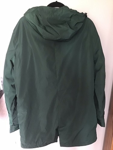 Nautica Men's Heat Retention Lightweight Coat Jacket W/Hood Size L Green NWT - Picture 2 of 12