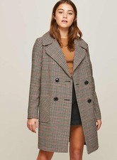 Miss Selfridges Heritage Checked Coat 23% Wool | Bust 38” | Waist 37” | Hips 40”