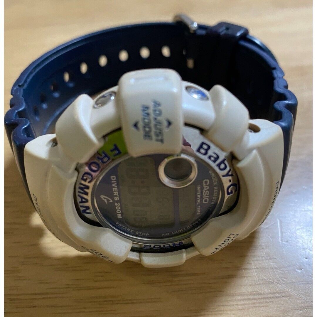 CASIO BABY-G Frogman BGW-100 white Digital Watch From Japan CASIO BABY-G Frogman BGW-100 white Digital Watch From Japan
