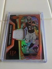 2019 Panini Certified Joe Mixon Certified Gamers Patch Orange /199