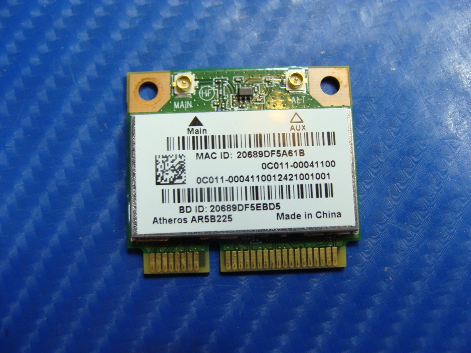 Wireless LAN Card for Gateway DX4870-UB308ZX6971 X202E-DH31T Laptop Compatible AR5B225 