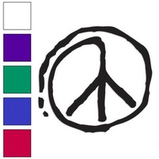 Peace Sign Art, Vinyl Decal Sticker, Multiple Colors  Sizes 942