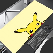 Pikachu Gaming Mouse Pad Mat Keyboard Desktop Mat Anime. SIZE : 700x300x2mm VAR5