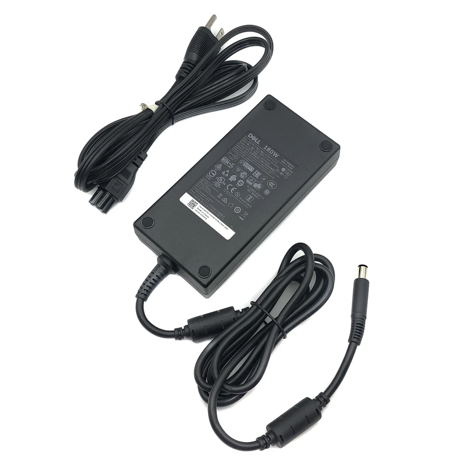 NUEVO Adaptador de corriente alterna Dell genuino 180 W para estación de acoplamiento USB-C Dell WD15 K17A Foto 2 de 4