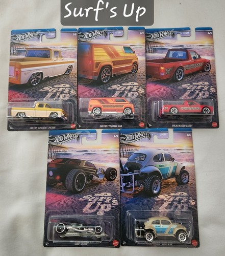 Hot Wheels Silver Series Surf's Up Set (5) 2025 Walmart Exclusive (20 A)