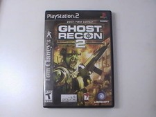 PS2 Ghost Recon 2 Black Label Video Game Complete Tested Good