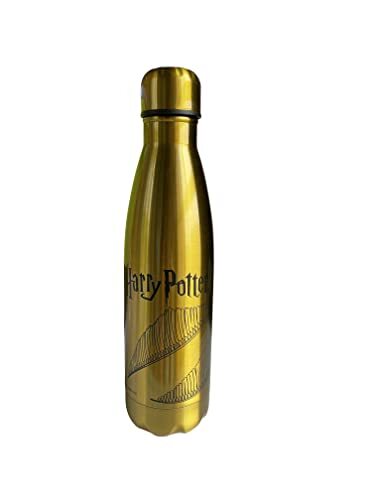 LYO Harry Potter - Bottiglia in acciaio inossidabile, colore: Oro (s4t)