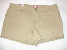 Girls Plus Size SO Tan Denim Shorts - Size 14...