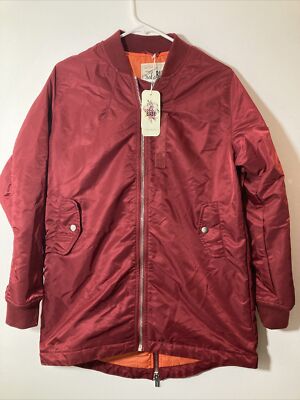 NWT Solo Babe Women s L Jacket Coat Burgundy