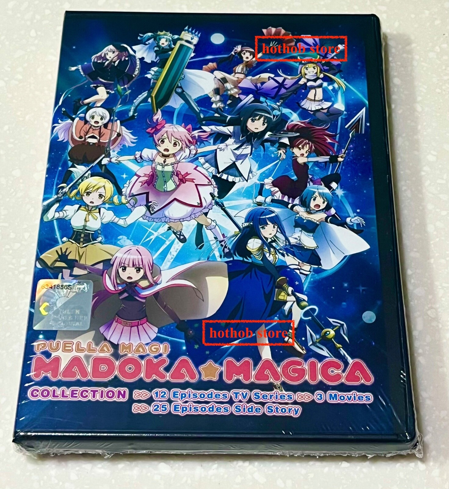 Puella Magi Madoka Magica (VOL.1-12 + 3 Movie + M.Record) ~ English Dubbed ~ DVD
