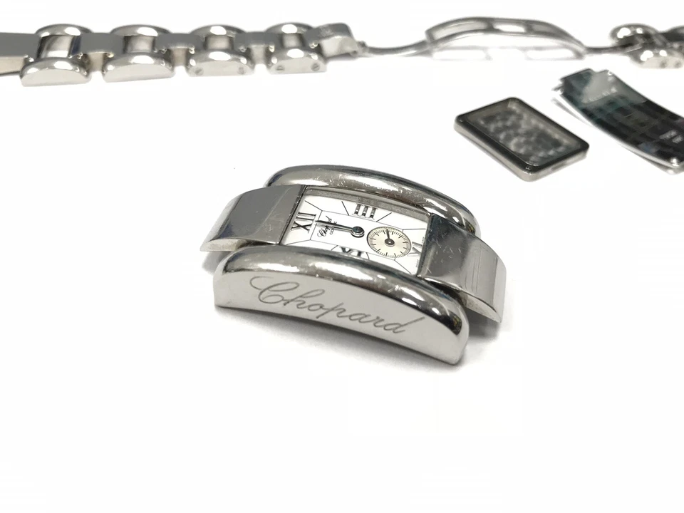 Reloj Chopard La Strada Dama 24mm Cuadrado 41/8380 Acero Inoxidable Foto 4 de 4