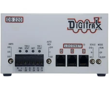 Digitrax ~ New 2025 ~ DB220 Advanced Dual Booster 3/5/8 Amp ~ 3 Port LocoNet