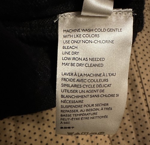 Chaqueta de moto Free People XS para mujer mezcla de lino negra pesada grunge gótica - Imagen 17 de 22