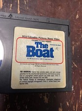 The Boat - Beta Movie Tape 1982 Vintage 