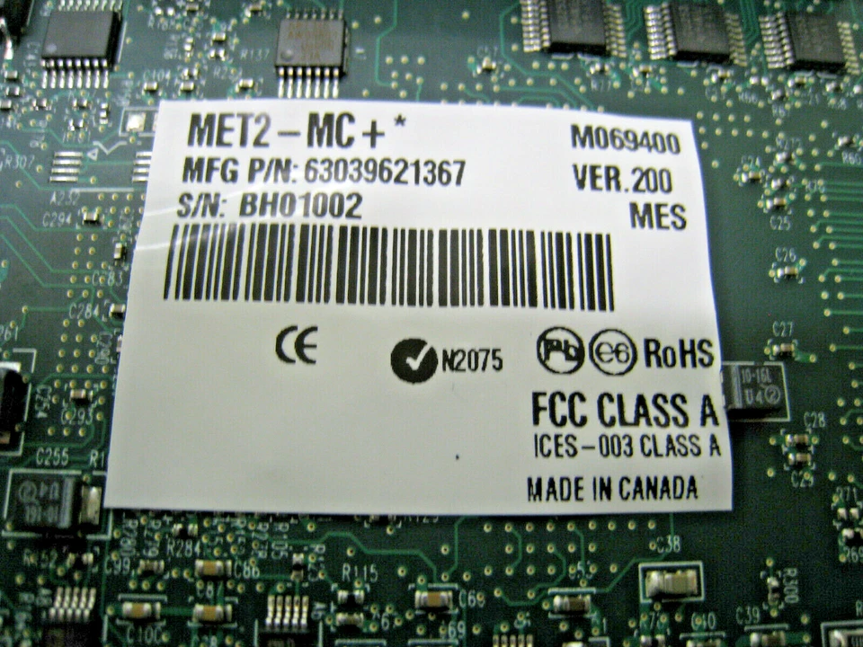 Nueva tarjeta Matox MET2-MC+ Meteor II Meteor 2 MC PC/104 Plus PC/104+ Frame Grabber Foto 3 de 4