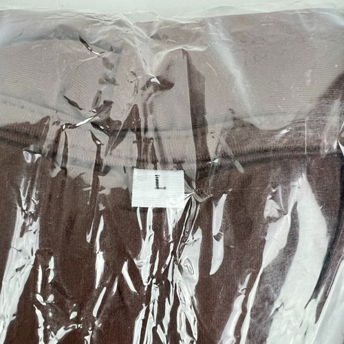 Super Soft Brand New Kimono Style Robe Long Length Lightweight Knit Dark Brown L - Picture 7 of 9