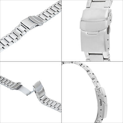 18mm Curved Steel Metal Watch Band Bracelet for Victorinox 18mm Curved Steel Metal Watch Band Bracelet for Victorinox