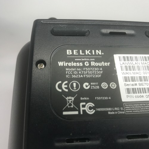Belkin Wireless G Router 400 Ft Range Internet Router - Router Only, no cables - Picture 4 of 4