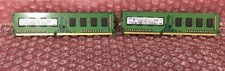 Lot of 2 Samsung 2GB PC3-10600 DDR3 Desktop RAM Memory M378B5773DH0-CH9