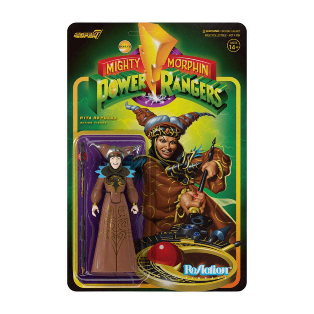 Power Rangers Rita Repulsa Highly Collectable ReAction 3.75"