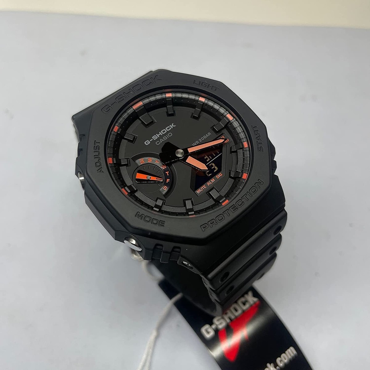 CASIO GA2100-1A4 G-SHOCK Neon Accent Watch Red Red Neo Bright LED
