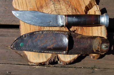 Marbles Gladstone Fixed Blade Hunting Knife Made in U.S.A.