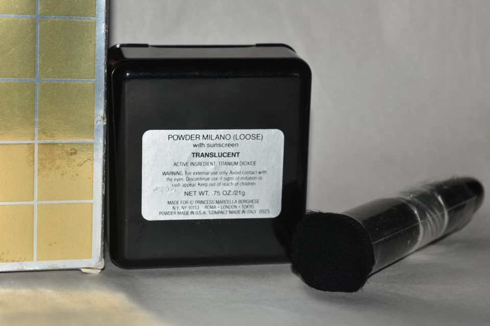 NIB Borghese Vintage Powder Milano loose ~ Translucent - Image 2 of 3