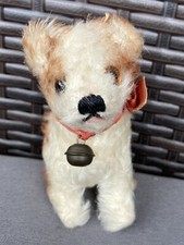 Beautiful Miniature Vintage Steiff PUPPY MOLLY -4 Button Ean 3310 Jtd Head