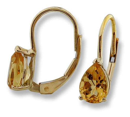 Drop Earrings Macy's Citrine Earrings Drop Earrings 14k