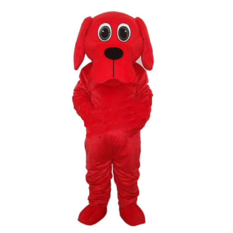 Руни собаки взрослых талисман костюм красный туфли Хэллоуин платье косплей события - Изображение 3 из 4