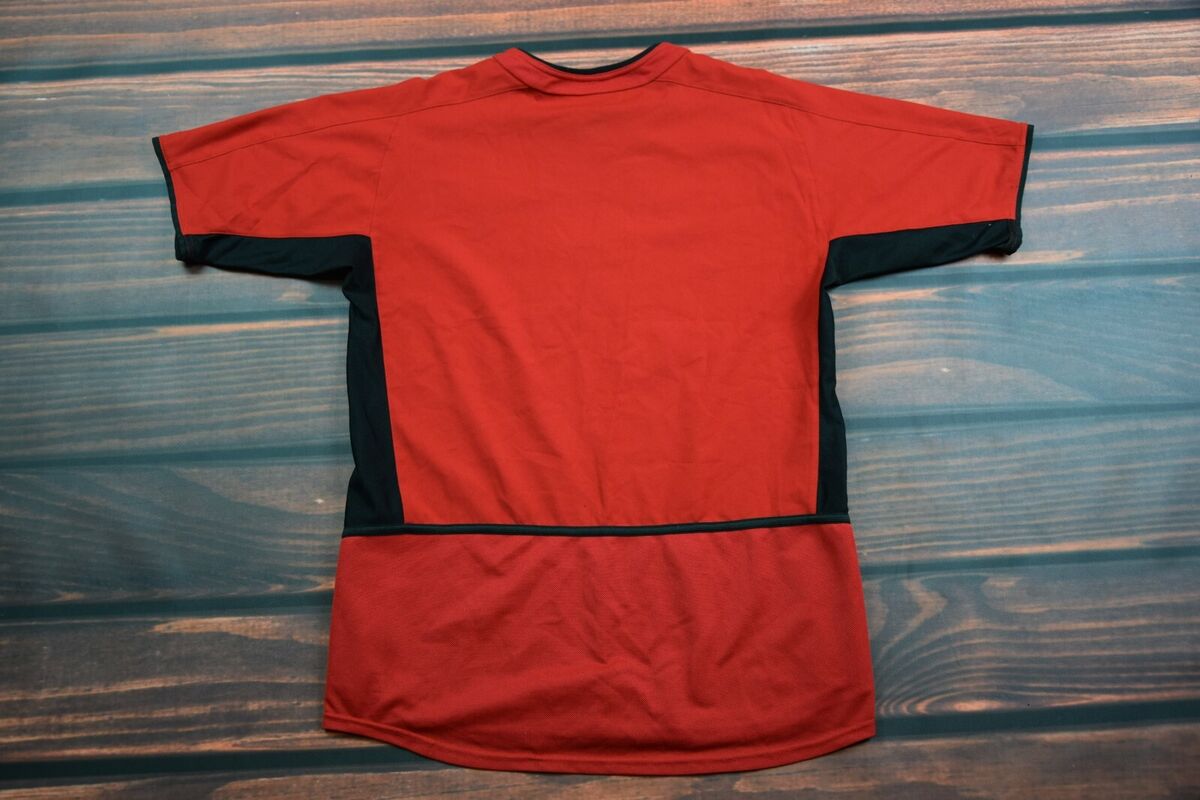 nike shirt manchester jersey vodafone kit red XL US 18/20 nike shirt manchester jersey vodafone kit red XL US 18/20