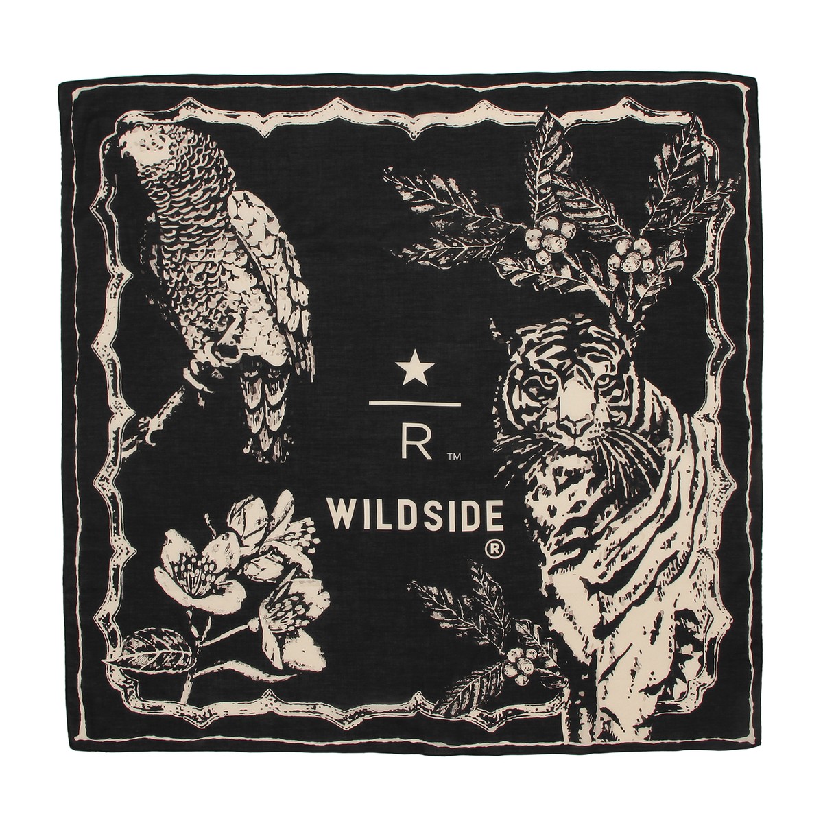 STARBUCKS RESERVE ROASTER WILDSIDE スカーフ STARBUCKS RESERVE ROASTERY TOKYO WILDSIDE Scarf Coffee