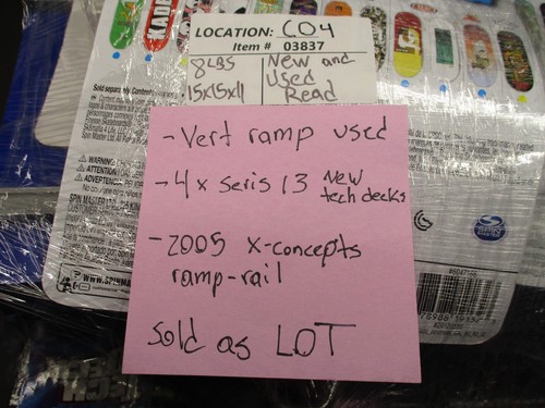 Tech Deck 2005 Blind 96mm Skatepark & Board Vert Ramp w/ 4 Finger Boards *READ* - Picture 11 of 11