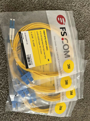 23 Pieces LC-SC/SC-SC/DUPLEX/SIMPLEX Single Mode 9/125 Fiber Patch Cords 