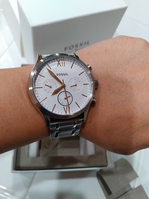 Fossil Fenmore BQ2468SET silver Men and 