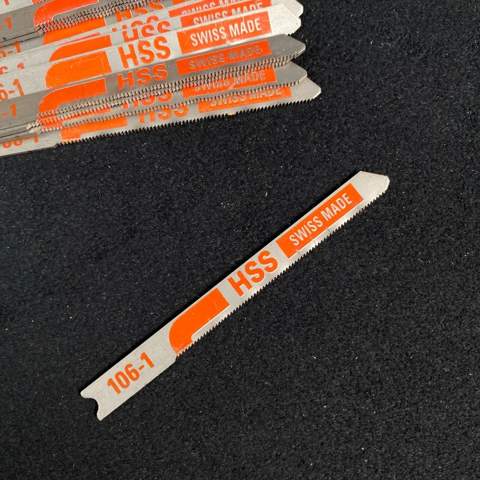 50 Black & Decker 'U' Shank Jigsaw Blades for Sheet Metal 0.2mm-1mm (106-1) - Image 3 of 4