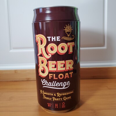 Root Beer Float Challenge Game ~ A Family Party Game for 2 to 8 players