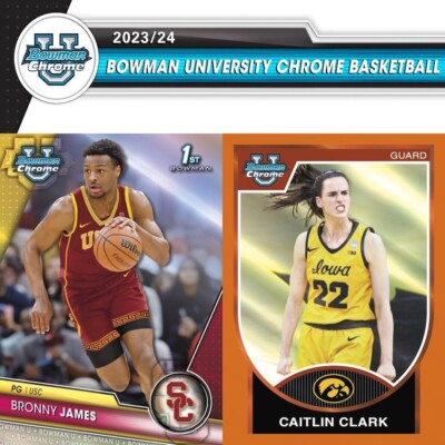 2023-24 Bowman U Chrome Basketball Parallels, Inserts & Base - Pick Your Card