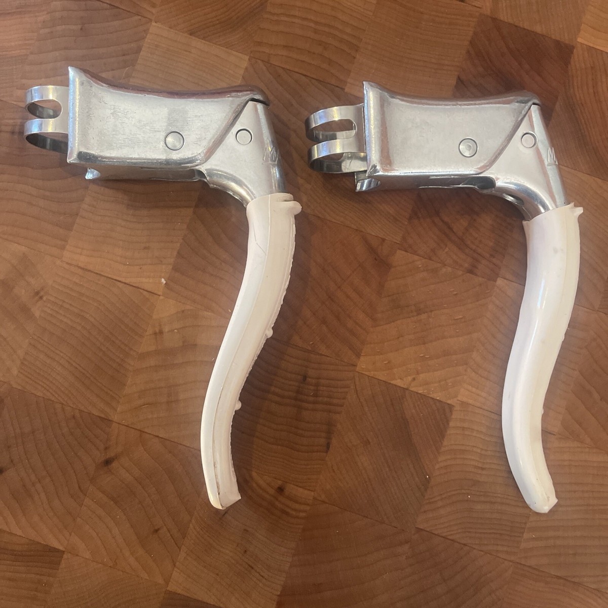 Vintage Unused MAFAC Brake Levers with White Lever Covers • No