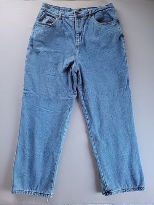 Smiths Workwear Mens Jeans 38x32 Blue Denim Fleece Lined Relaxed Fit Pants  VTG