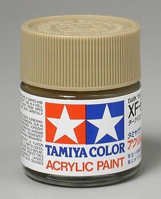 TAM81360 ACRYLIC XF60 FLAT, DARK YELLOW