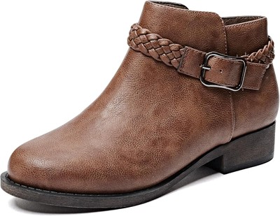 Veittes Women's Ankle Boots - Classic Side Zip, Comfortable Platform, Cover... 