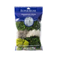 SuperMoss 23301 Moss Mix Premium Decorative Moss for Crafts, Terrarium