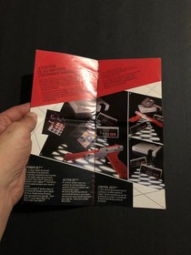 Nintendo NES Promo Pamphlet Mario Zelda Metroid Insert French
