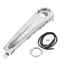 Chrome Stretched Dash Panel For Harley Street Electra Road Glide FLTR FLHT FLHX